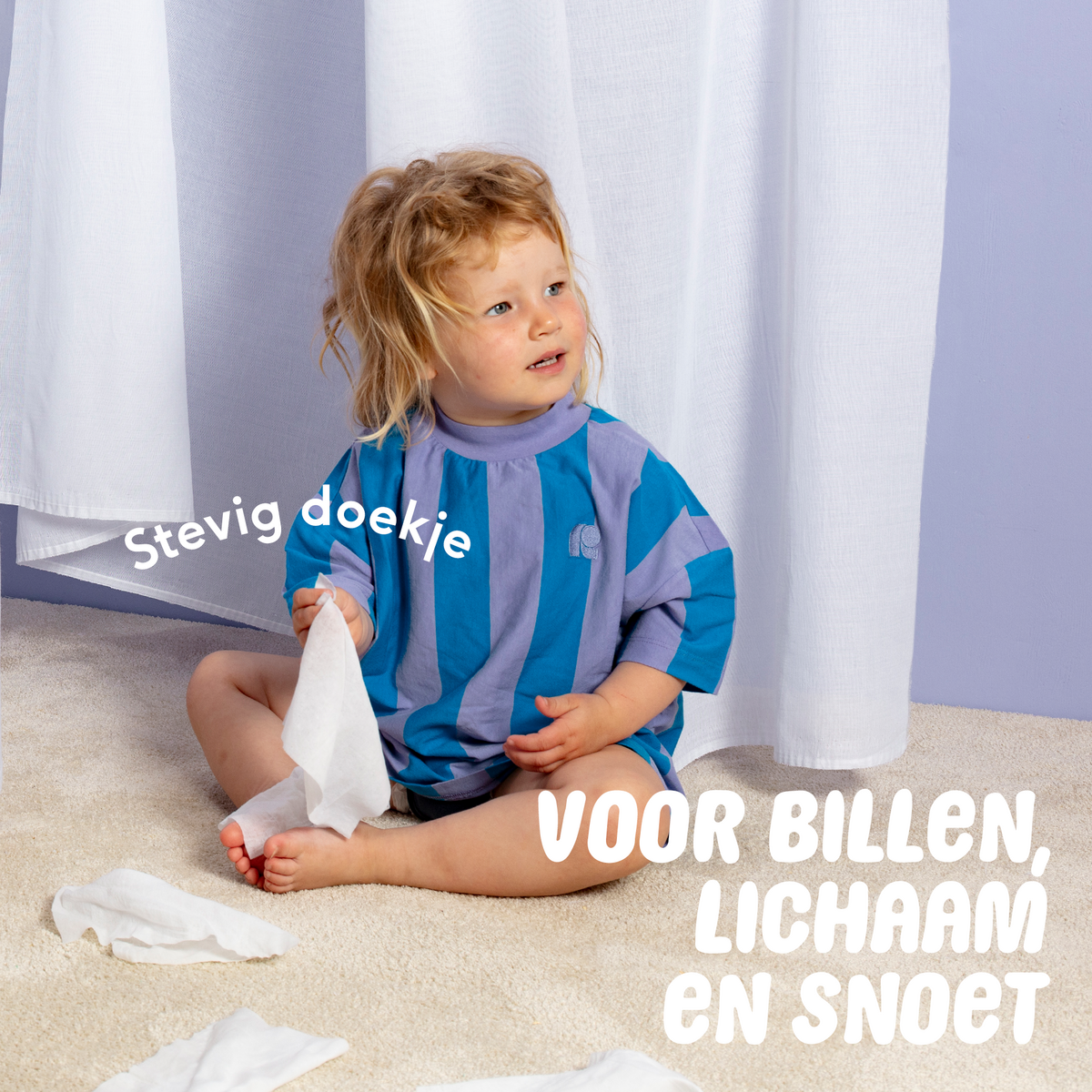 Naïf - Plasticvrije Lotion Billendoekjes voor Baby & Kids 3 pack