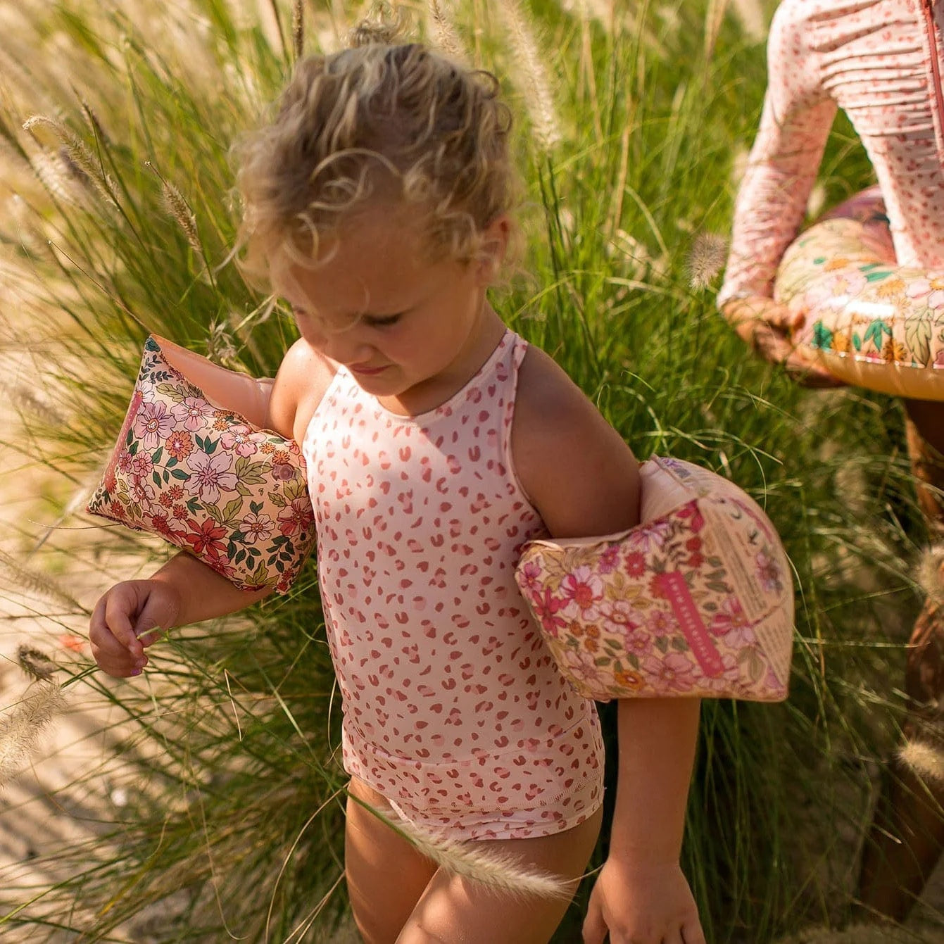 Swim Essentials Blossom | Meerkleurige Zwembandjes 0-2 jaar