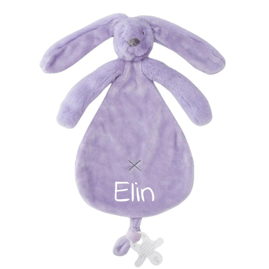 Happy Horse Rabbit Richie Tuttle Knuffeldoekje met naam - Lilac