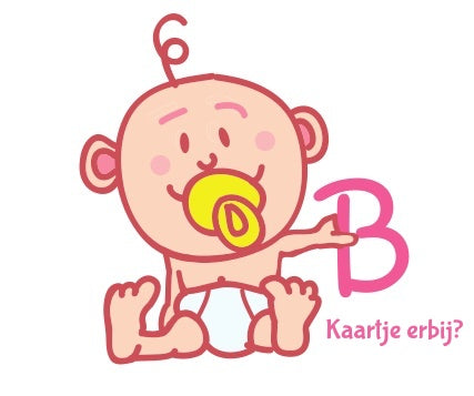 Kaartje erbij?