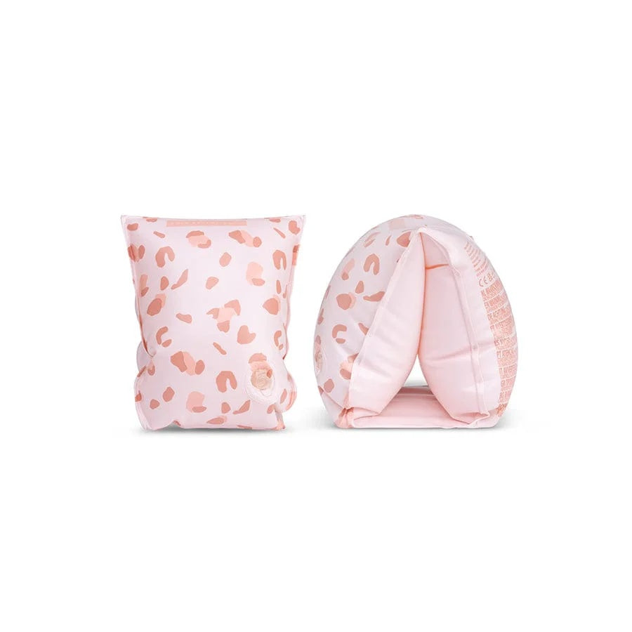Swim Essentials Leopard | Oudroze Zwembandjes 0-2 jaar