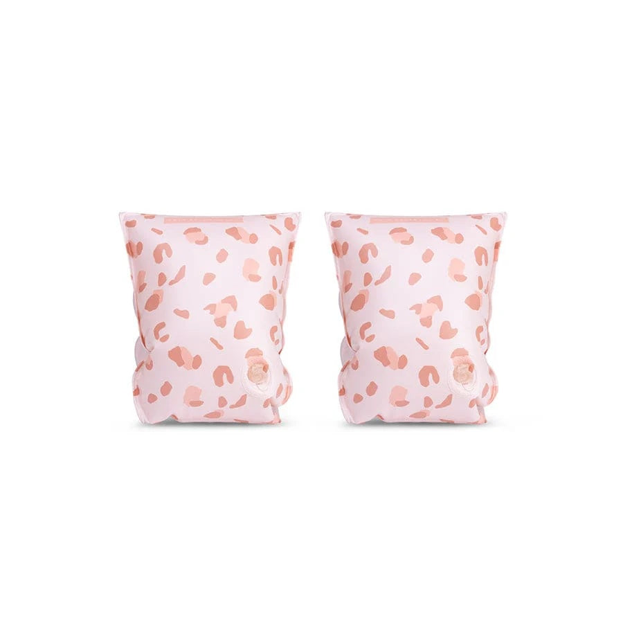 Swim Essentials Leopard | Oudroze Zwembandjes 0-2 jaar