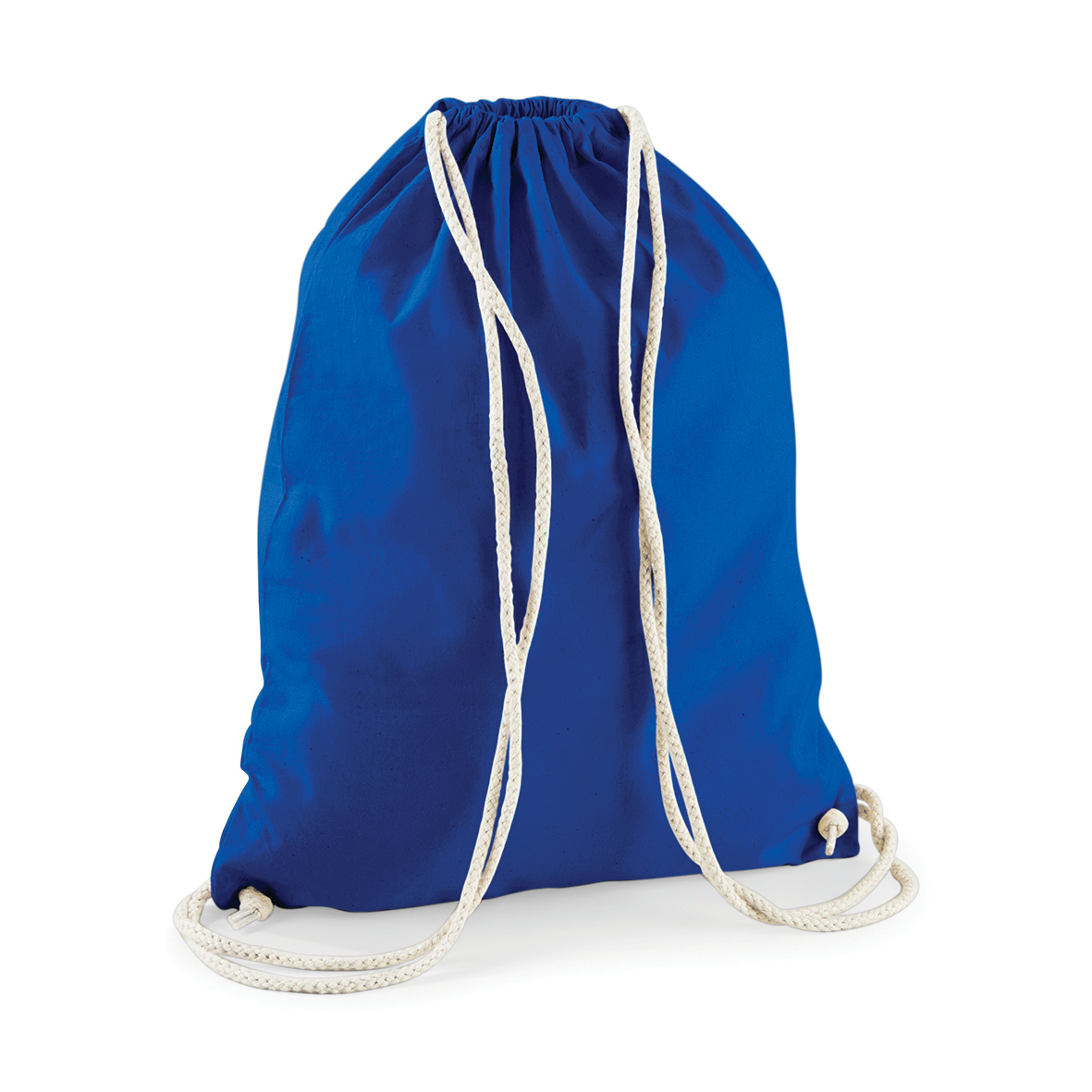 Gymtas met naam - Royal blue