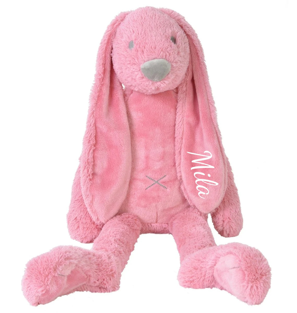 Happy Horse Rabbit Richie Knuffel met naam - Deep Pink
