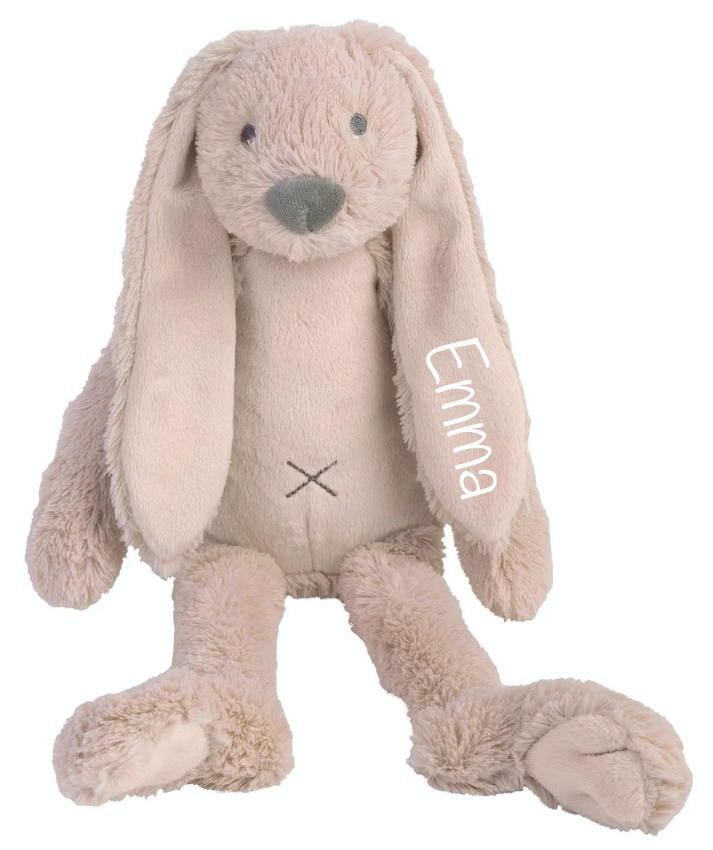 Happy Horse Rabbit Richie Knuffel met naam - Old Pink
