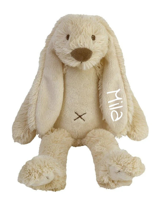 Happy Horse Rabbit Richie Knuffel met naam - Beige
