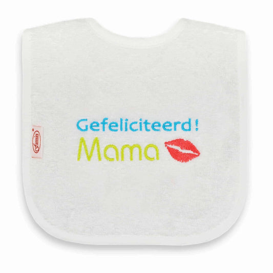 Slab met tekst - gefeliciteerd mama