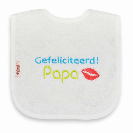 Slab met tekst - gefeliciteerd papa